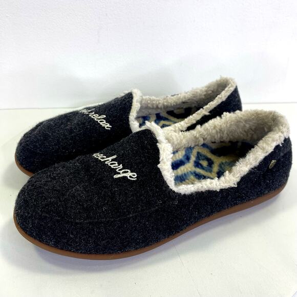 Spenco Footware Dreamy Slipper Classic Rest, Relax, Recharge Gray Women's Sz 7B - Picture 10 of 12